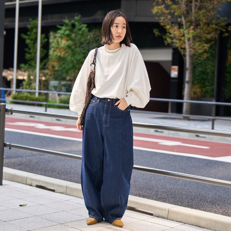 【再入荷・新色登場】USAコットンボリュームスリーブロンTEE | coen【women】 | 詳細画像5 