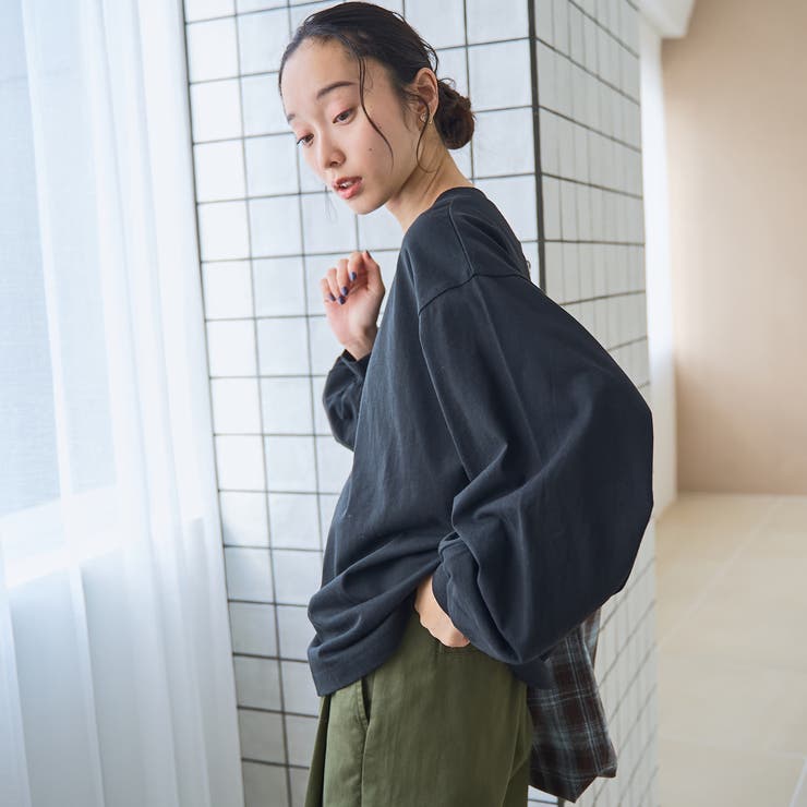 【再入荷・新色登場】USAコットンボリュームスリーブロンTEE | coen【women】 | 詳細画像9 