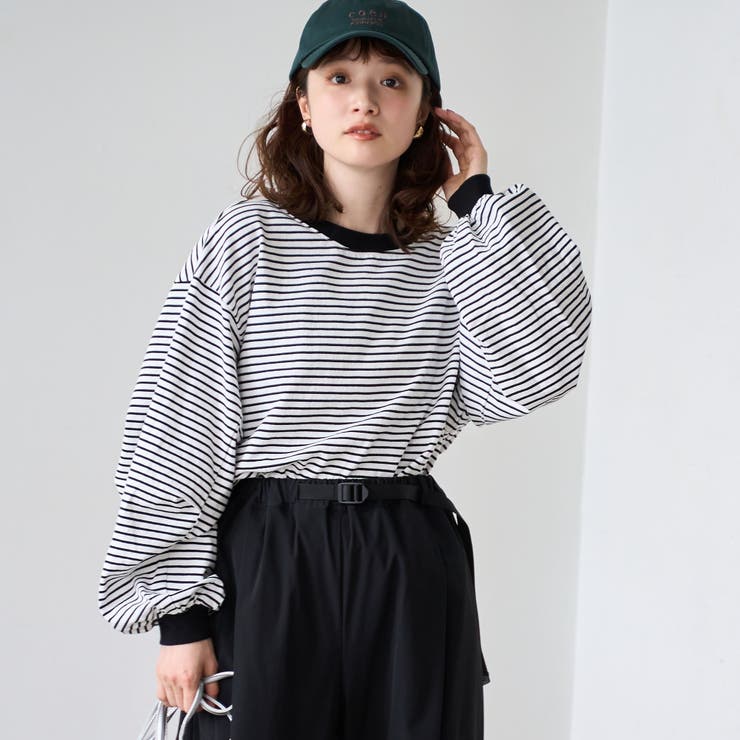 その他1 | 【再入荷・新色登場】USAコットンボリュームスリーブロンTEE | coen【women】