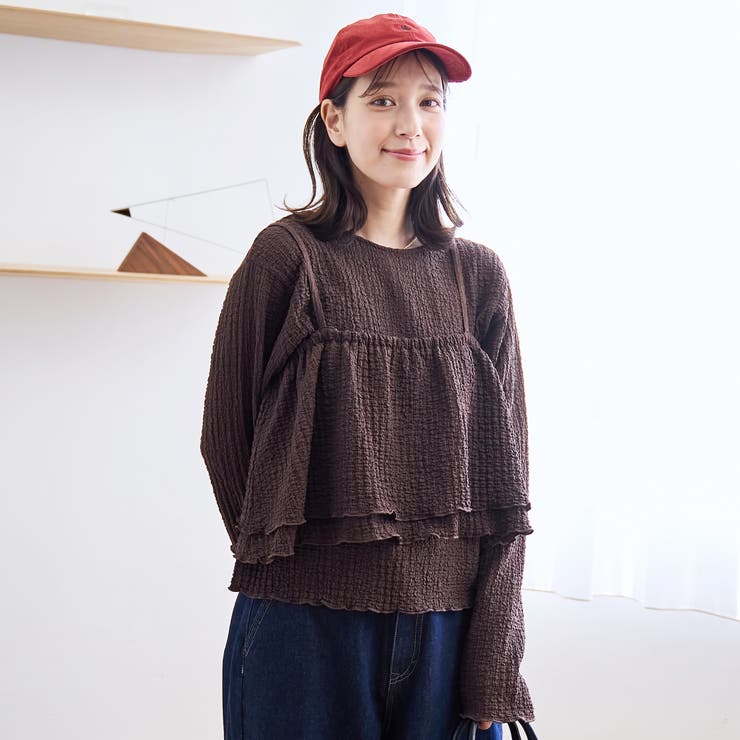 【セットアイテム】ポコポコキャミカーディガン マルチWAYセット | coen【women】 | 詳細画像14 