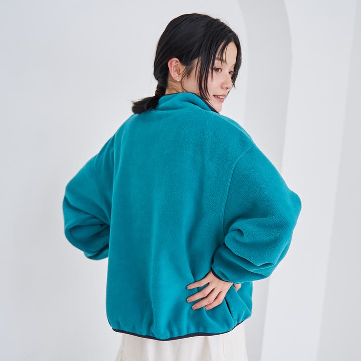 PARKNIK（パークニック）】ハーフスナップフリース[品番：COEW0007660