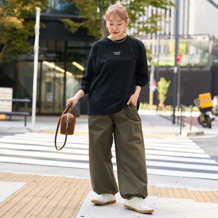 COEN（コーエン）ロゴ刺繍UNI ロンT | coen【women】 | 詳細画像12 