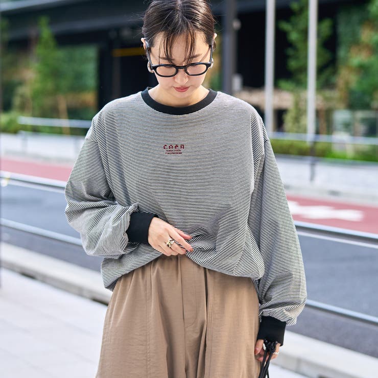 COEN（コーエン）ロゴ刺繍UNI ロンT | coen【women】 | 詳細画像22 