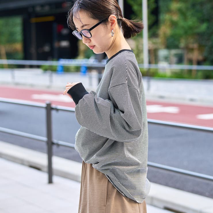 COEN（コーエン）ロゴ刺繍UNI ロンT | coen【women】 | 詳細画像23 