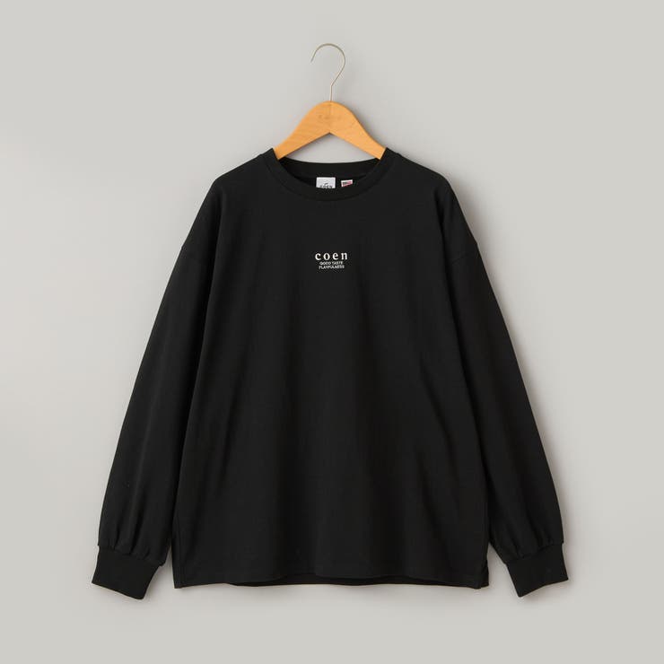 COEN（コーエン）ロゴ刺繍UNI ロンT | coen【women】 | 詳細画像30 