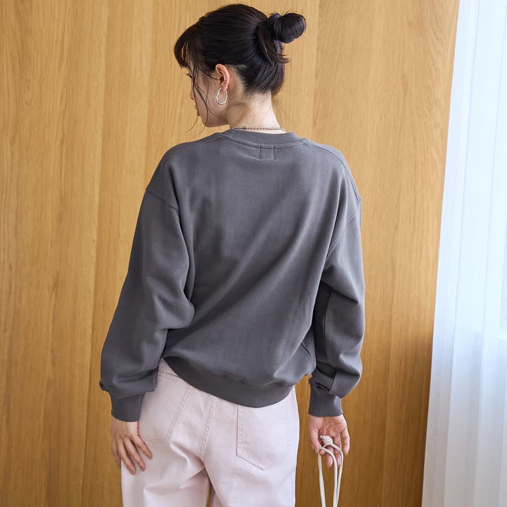 【新色登場】COEN（コーエン）ロゴ刺繍 C/N裏毛スウェット | coen【women】 | 詳細画像10 