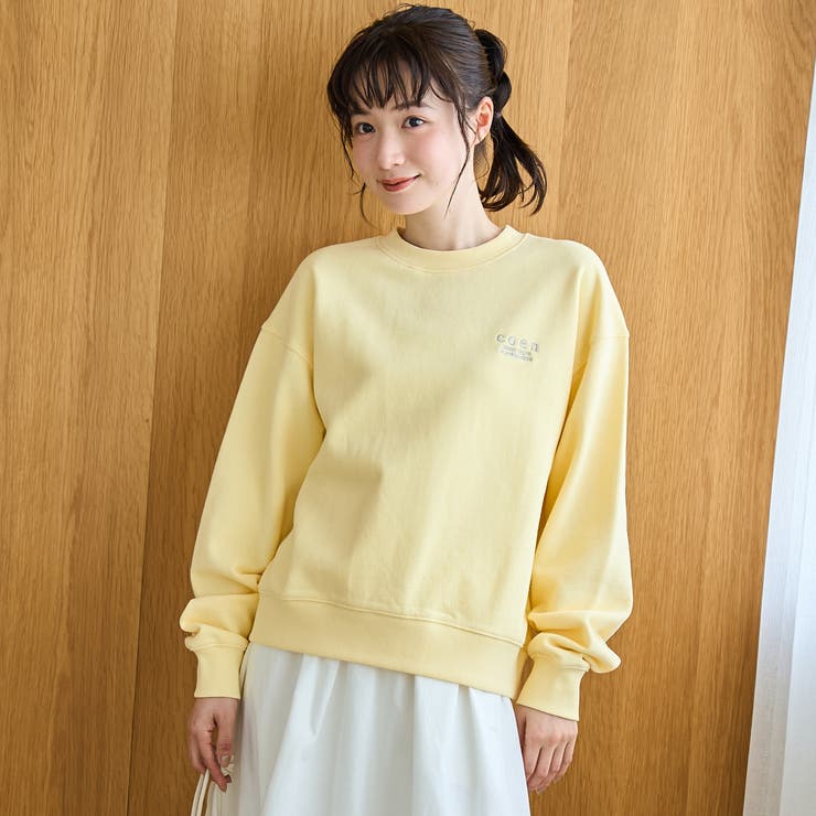 【新色登場】COEN（コーエン）ロゴ刺繍 C/N裏毛スウェット | coen【women】 | 詳細画像20 