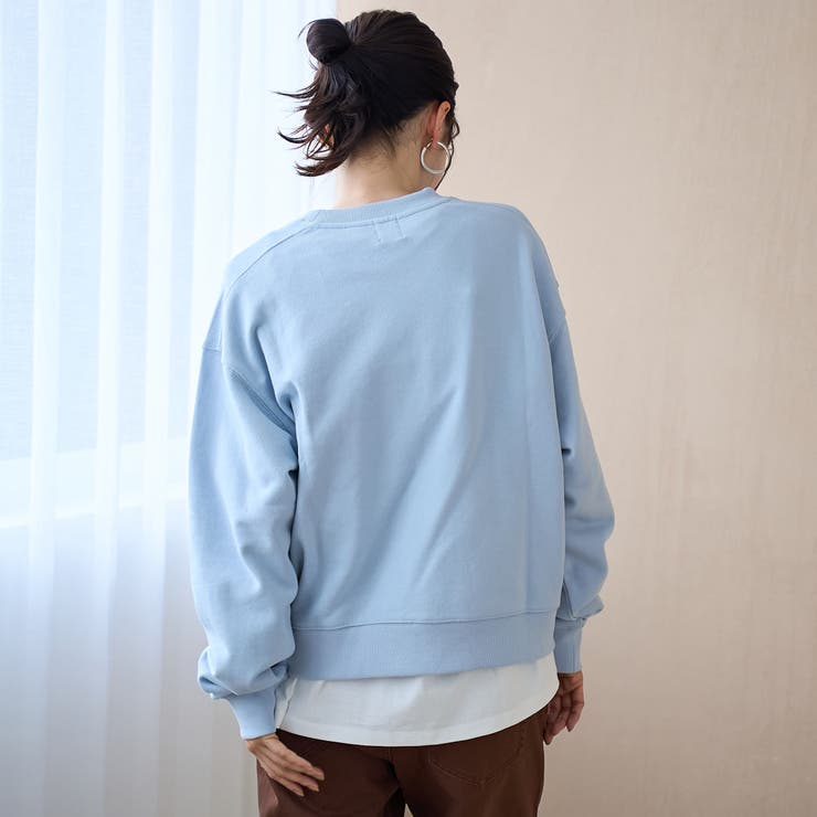 【新色登場】COEN（コーエン）ロゴ刺繍 C/N裏毛スウェット | coen【women】 | 詳細画像30 