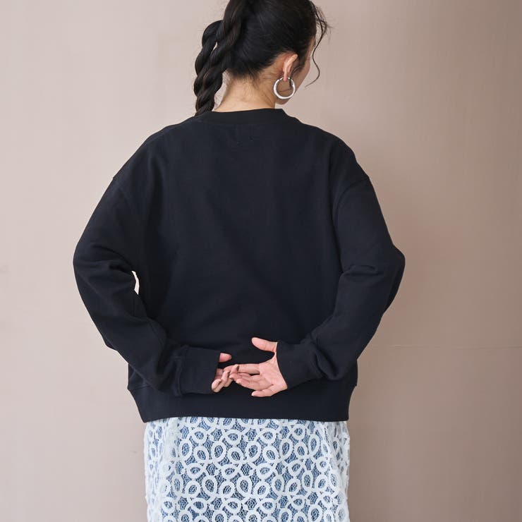 【新色登場】COEN（コーエン）ロゴ刺繍 C/N裏毛スウェット | coen【women】 | 詳細画像35 