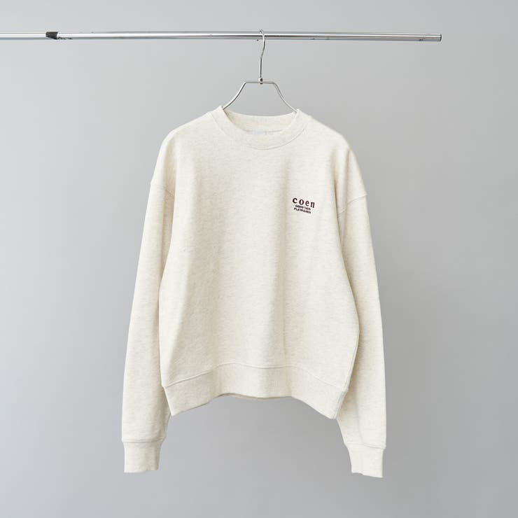 【新色登場】COEN（コーエン）ロゴ刺繍 C/N裏毛スウェット | coen【women】 | 詳細画像37 