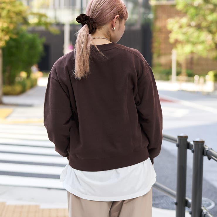 【新色登場】COEN（コーエン）ロゴ刺繍 C/N裏毛スウェット | coen【women】 | 詳細画像43 