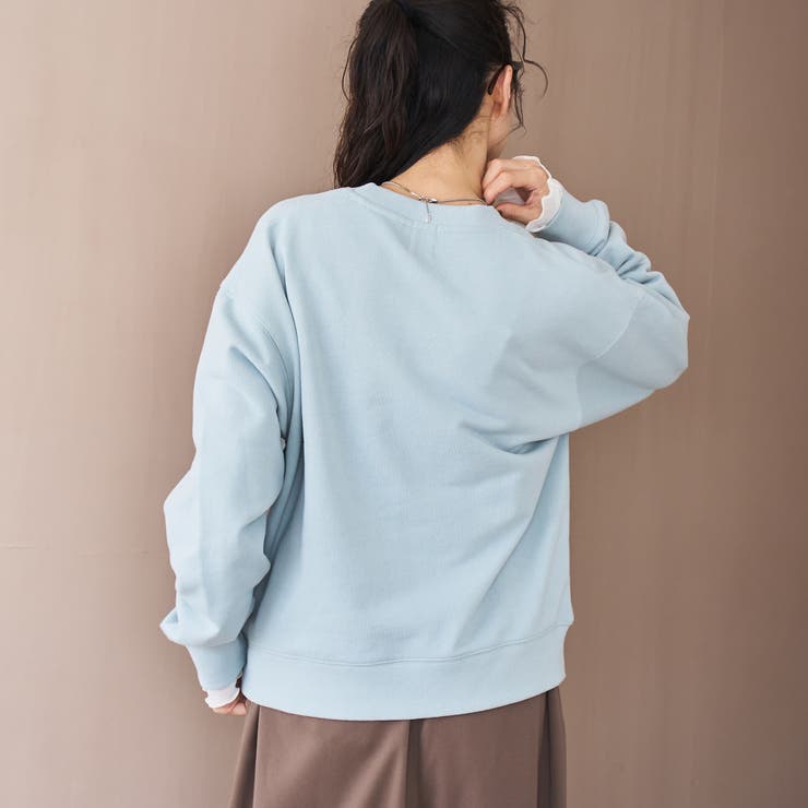 【新色登場】COEN（コーエン）ロゴ刺繍 C/N裏毛スウェット | coen【women】 | 詳細画像47 