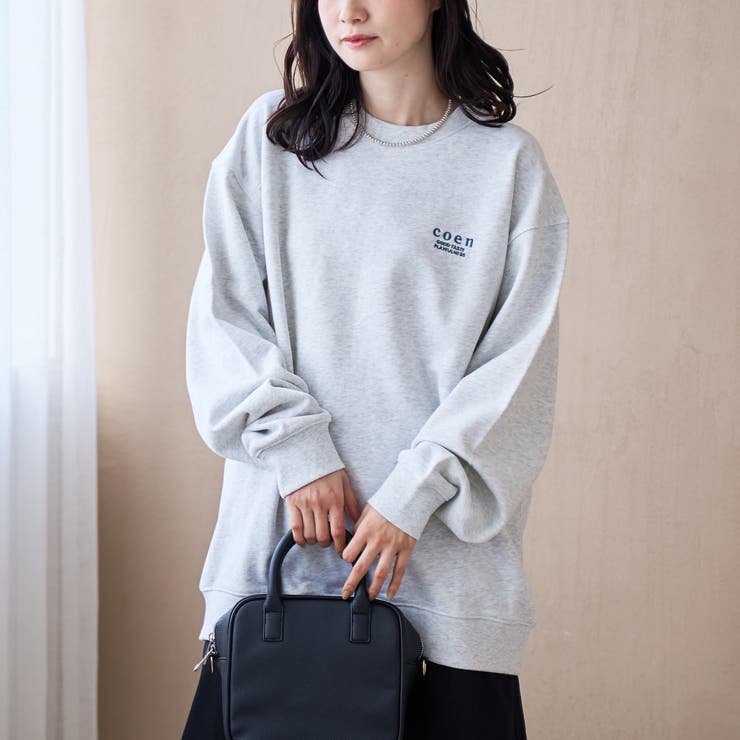 その他1 | 【新色登場】COEN（コーエン）ロゴ刺繍 C/N裏毛スウェット | coen【women】