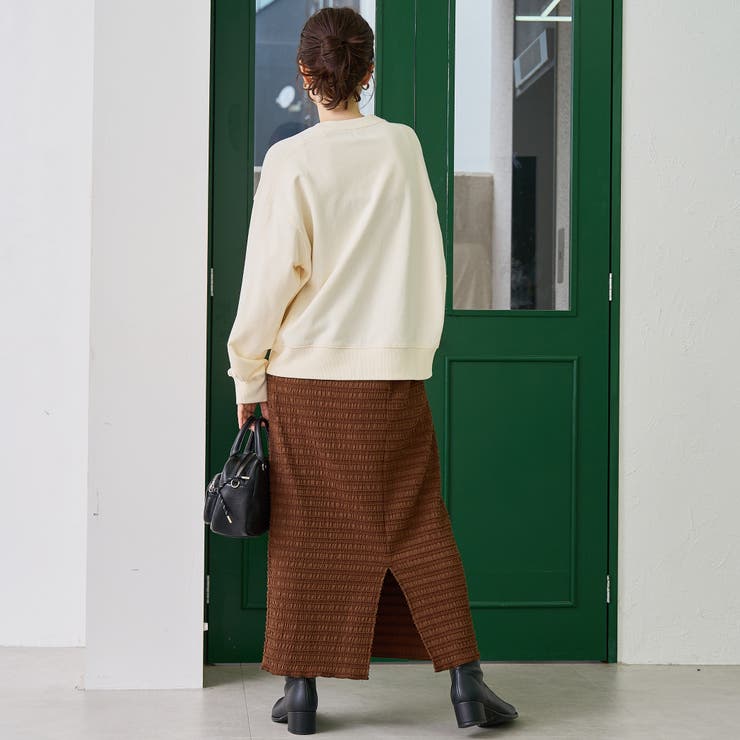 ハートモチーフ裏毛プルオーバー | coen【women】 | 詳細画像10 