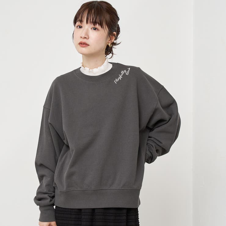 ハートモチーフ裏毛プルオーバー | coen【women】 | 詳細画像11 