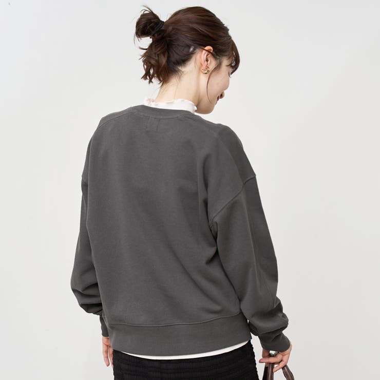 ハートモチーフ裏毛プルオーバー | coen【women】 | 詳細画像13 