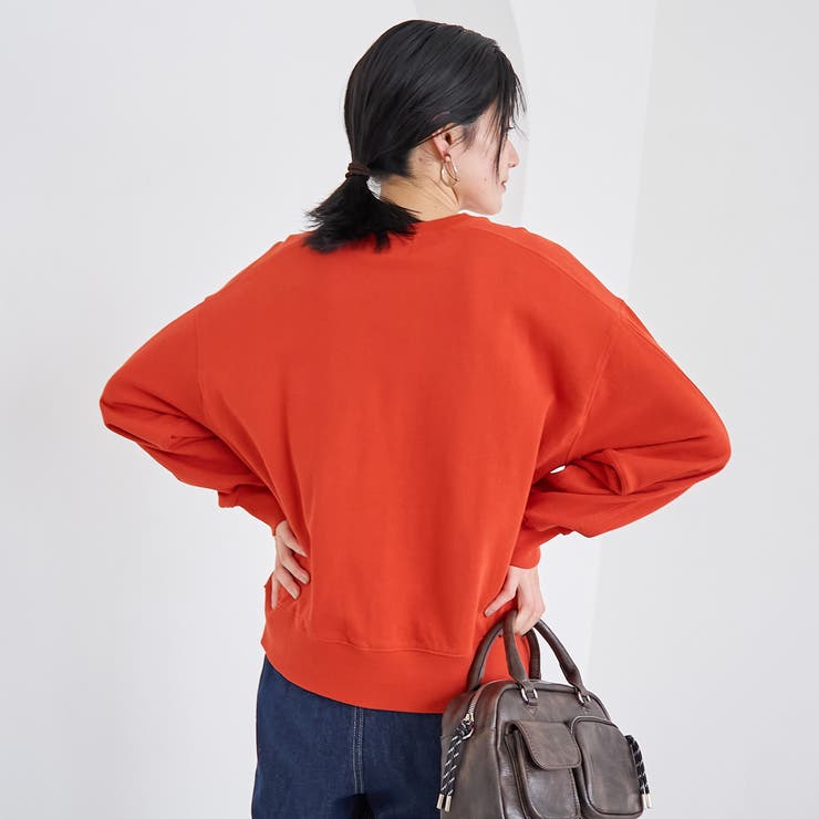 ハートモチーフ裏毛プルオーバー | coen【women】 | 詳細画像23 