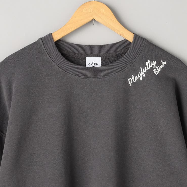 ハートモチーフ裏毛プルオーバー | coen【women】 | 詳細画像36 