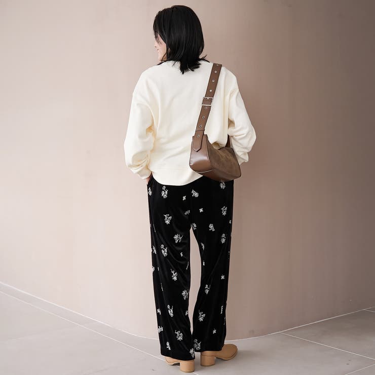 ハートモチーフ裏毛プルオーバー | coen【women】 | 詳細画像5 