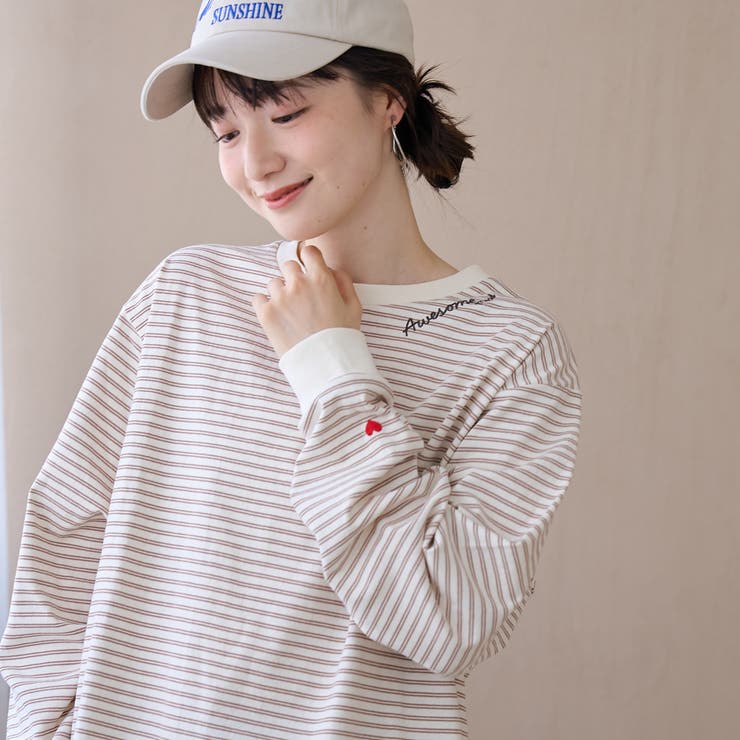 その他3 | 【再入荷・新色追加】ハートモチーフアソートロンT（WEB限定カラーあり） | coen【women】