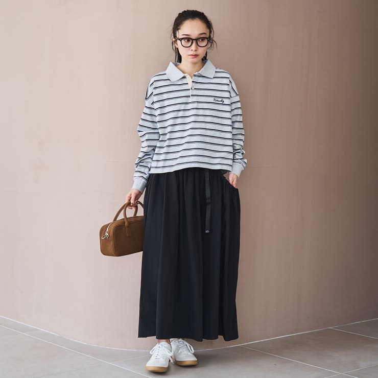 ハートモチーフラガーロンT | coen【women】 | 詳細画像12 