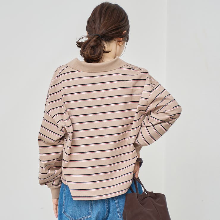 ハートモチーフラガーロンT | coen【women】 | 詳細画像17 