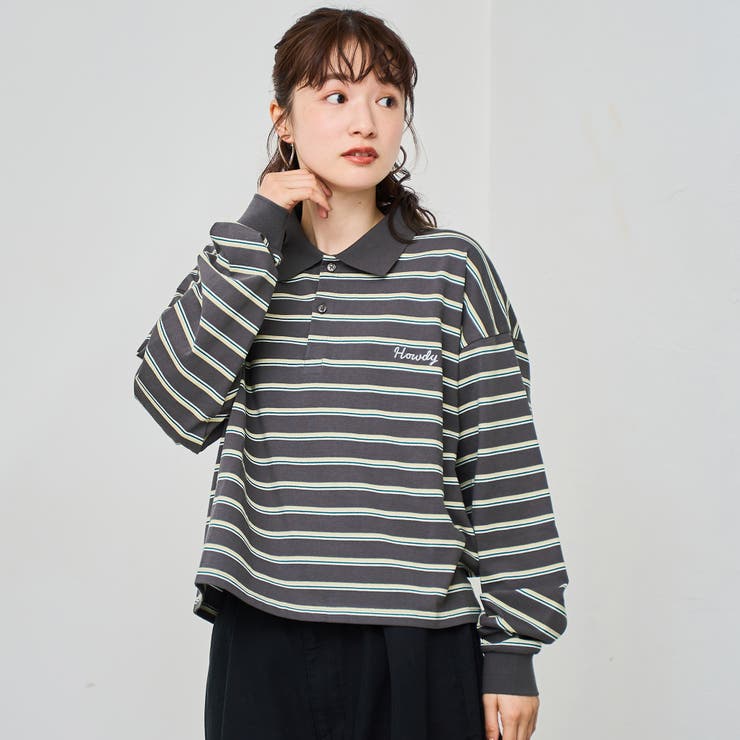 ハートモチーフラガーロンT | coen【women】 | 詳細画像2 