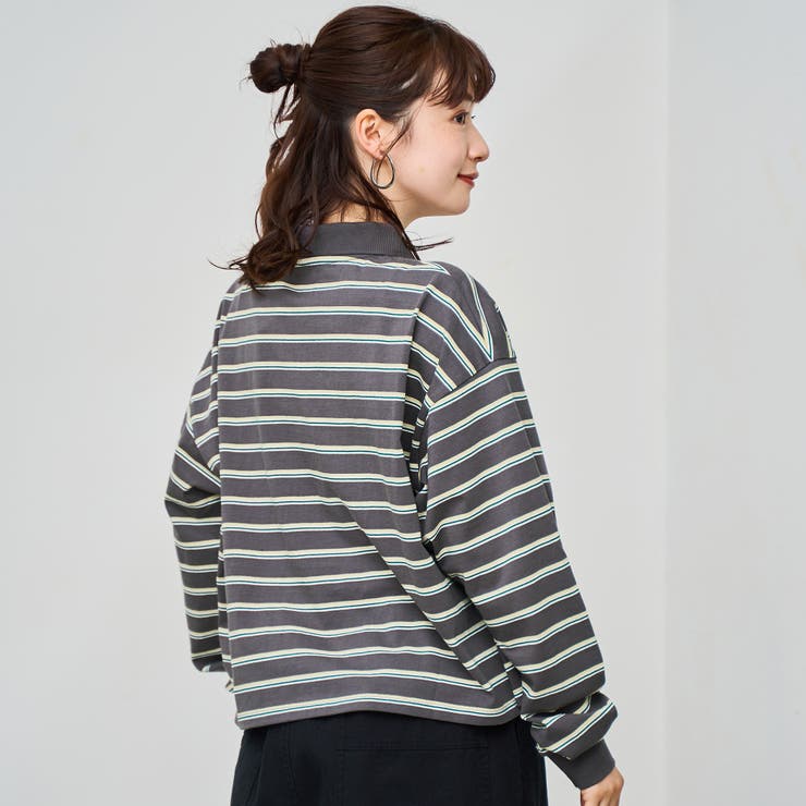 ハートモチーフラガーロンT | coen【women】 | 詳細画像3 