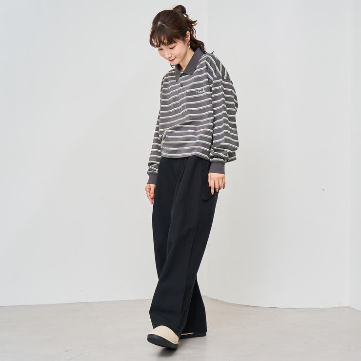 ハートモチーフラガーロンT | coen【women】 | 詳細画像6 