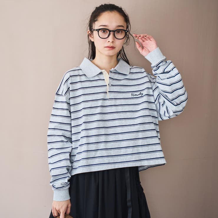 ハートモチーフラガーロンT | coen【women】 | 詳細画像8 