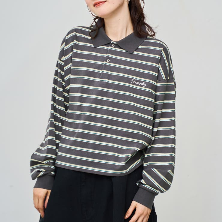 DK.GRAY | ハートモチーフラガーロンT | coen【women】