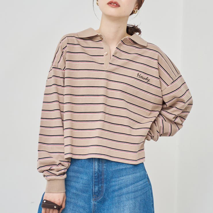 BEIGE | ハートモチーフラガーロンT | coen【women】