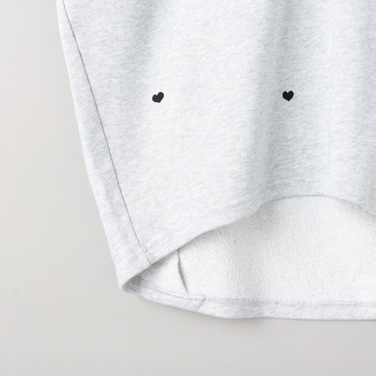 ハート刺繍裏毛スウェットプルオーバー | coen【women】 | 詳細画像32 