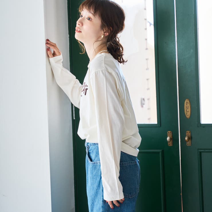 ロゴアソート長袖Tシャツ | coen【women】 | 詳細画像17 