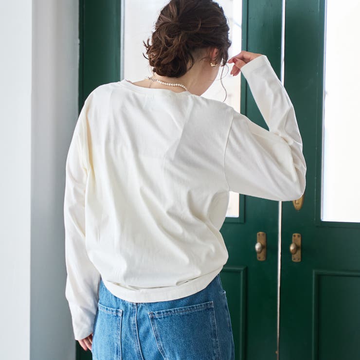 ロゴアソート長袖Tシャツ | coen【women】 | 詳細画像18 