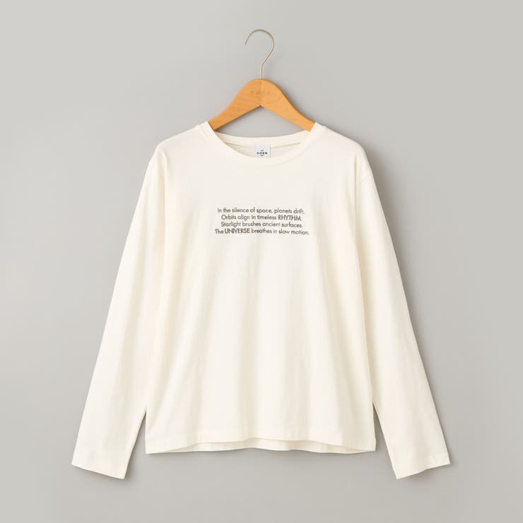 ロゴアソート長袖Tシャツ | coen【women】 | 詳細画像27 