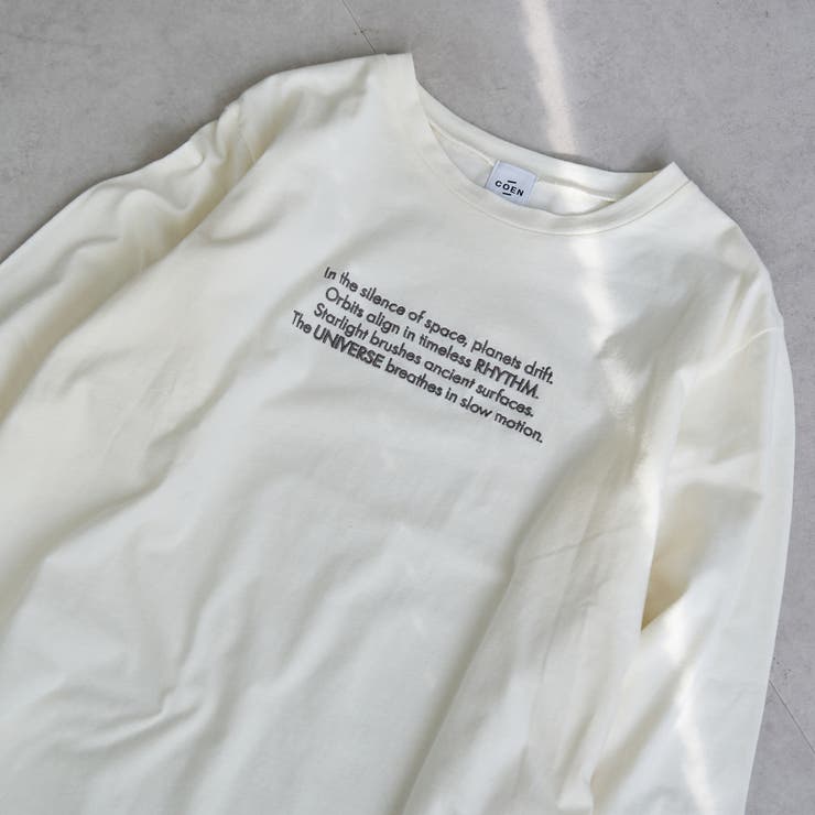 ロゴアソート長袖Tシャツ | coen【women】 | 詳細画像3 