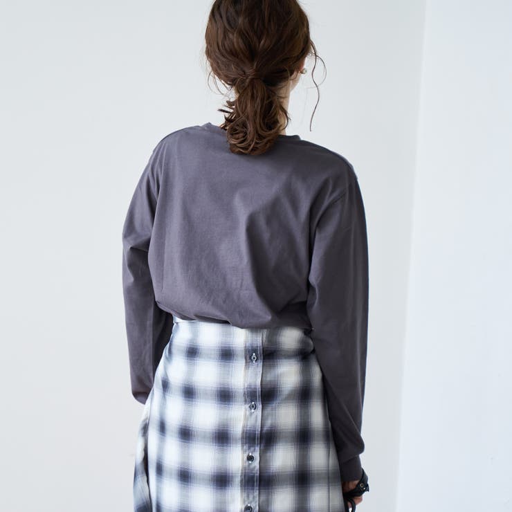 ロゴアソート長袖Tシャツ | coen【women】 | 詳細画像6 