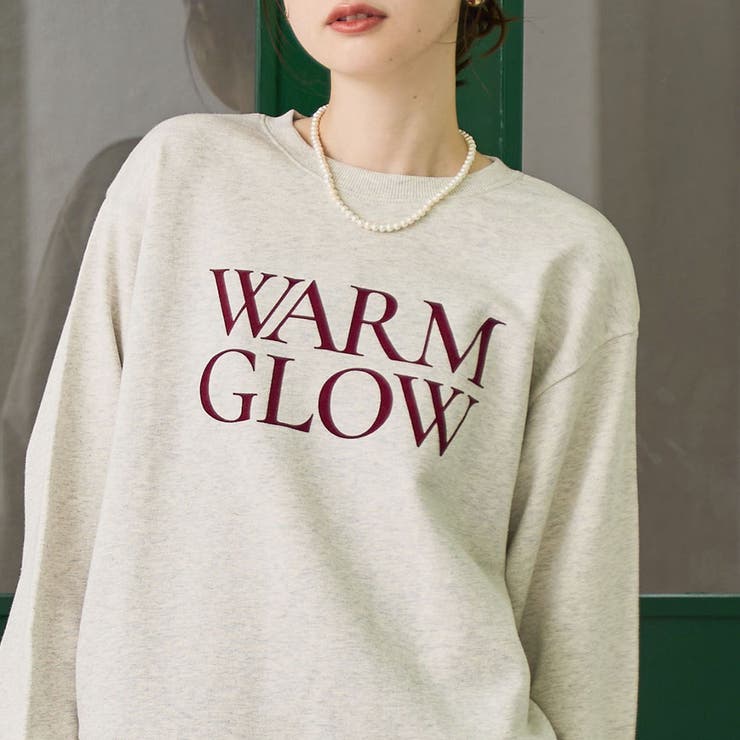 フロッキーロゴプリント裏毛スウェット | coen【women】 | 詳細画像11 