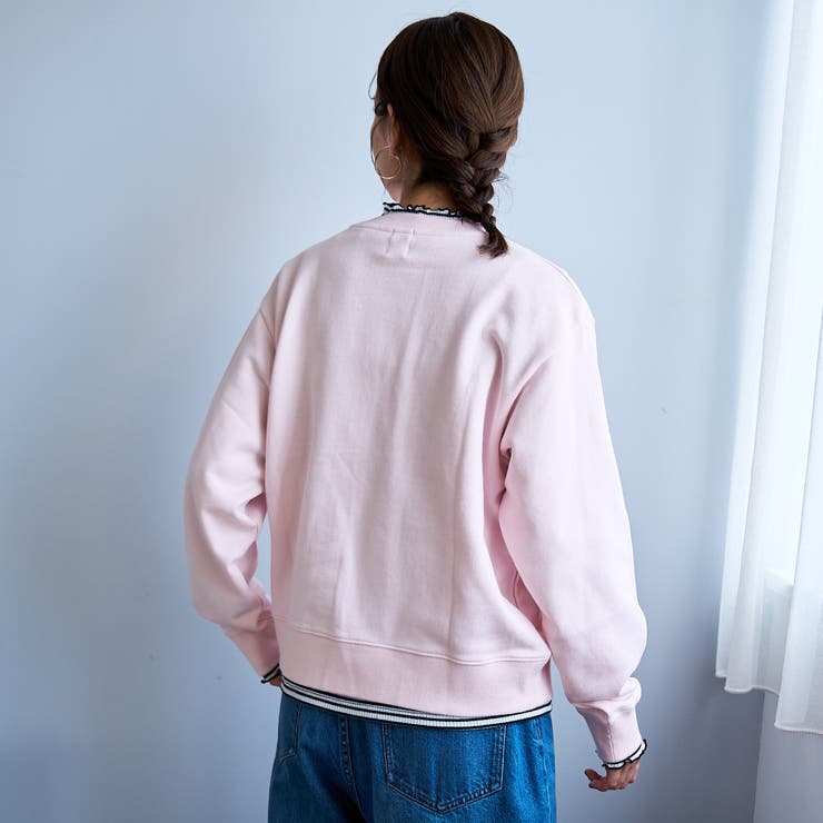 フロッキーロゴプリント裏毛スウェット | coen【women】 | 詳細画像21 