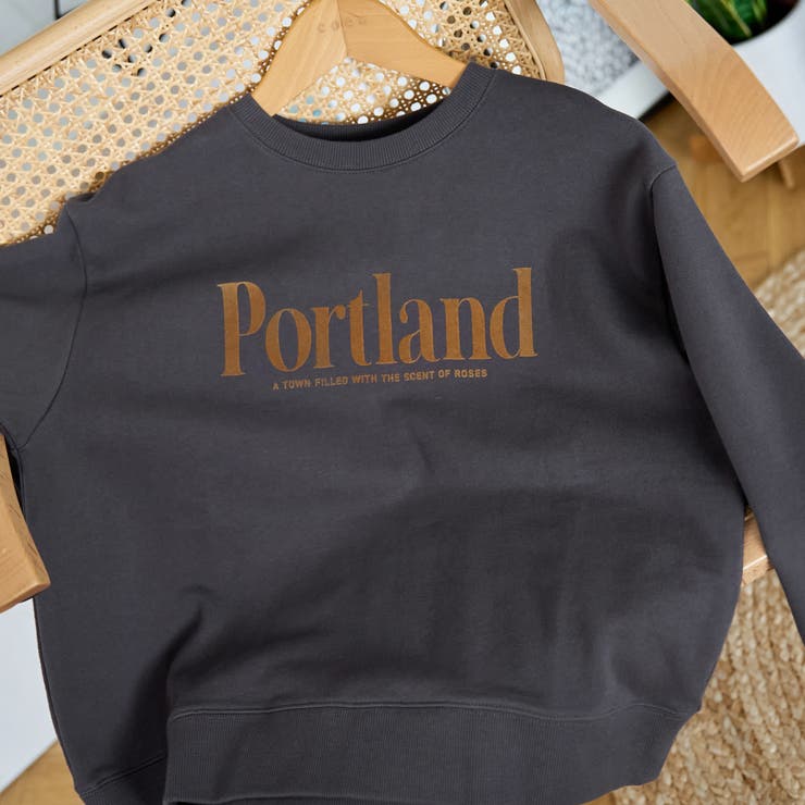 フロッキーロゴプリント裏毛スウェット | coen【women】 | 詳細画像3 