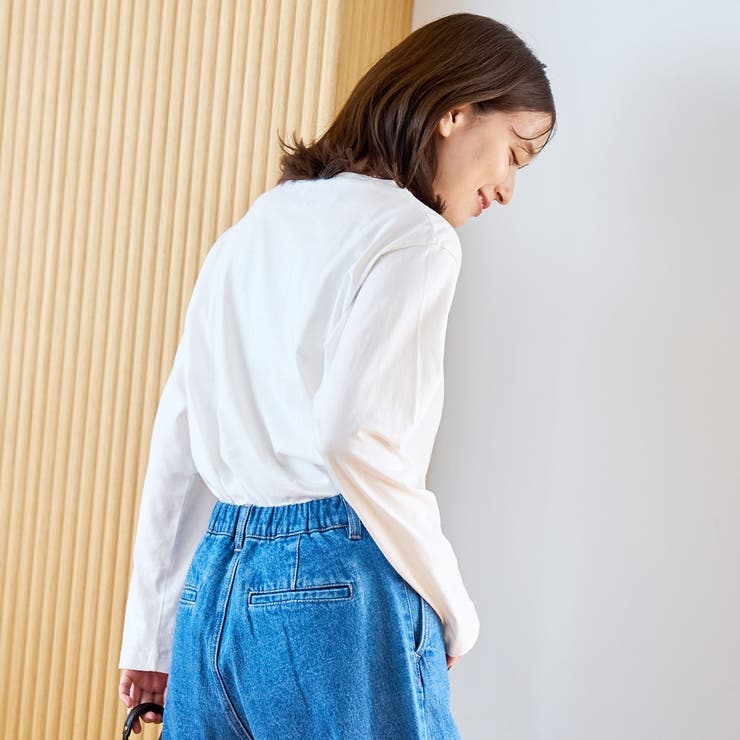 コットンフォトプリントロンT | coen【women】 | 詳細画像3 