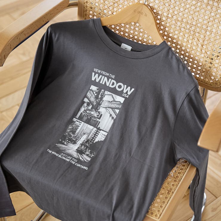 コットンフォトプリントロンT | coen【women】 | 詳細画像8 