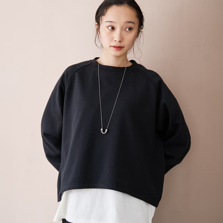 【REVERSE WARM】あったかクルーネックプルオーバー スウェット | coen【women】 | 詳細画像1 