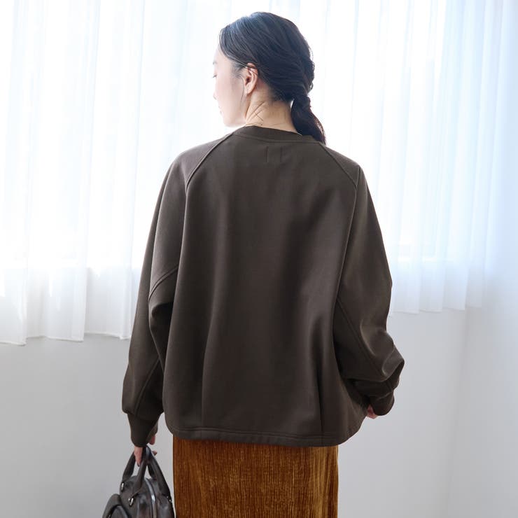 【REVERSE WARM】あったかクルーネックプルオーバー スウェット | coen【women】 | 詳細画像21 