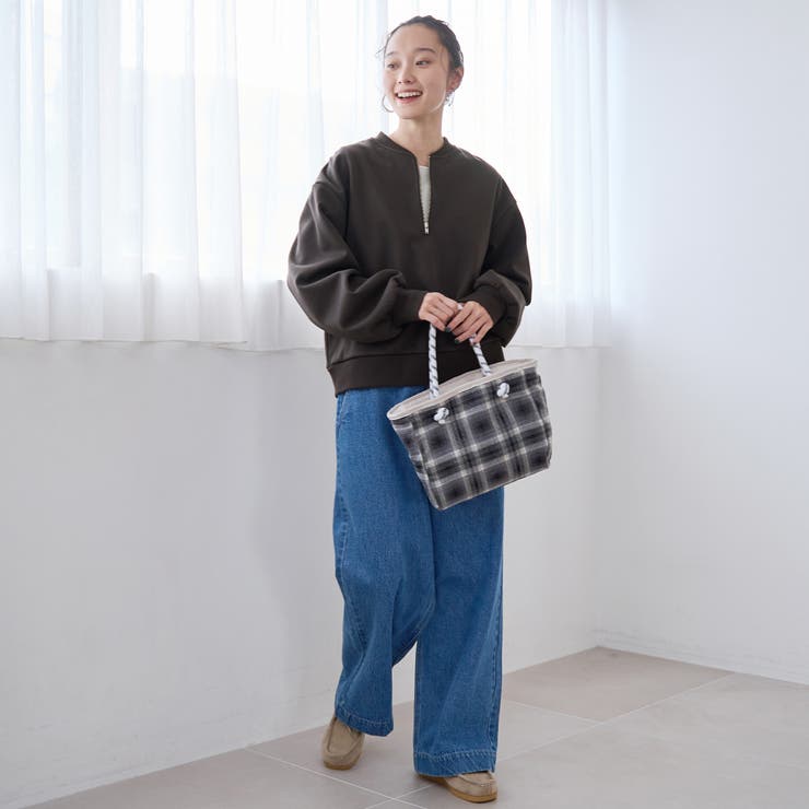 【REVERSE WARM】あったかハーフジッププルオーバー スウェット | coen【women】 | 詳細画像27 