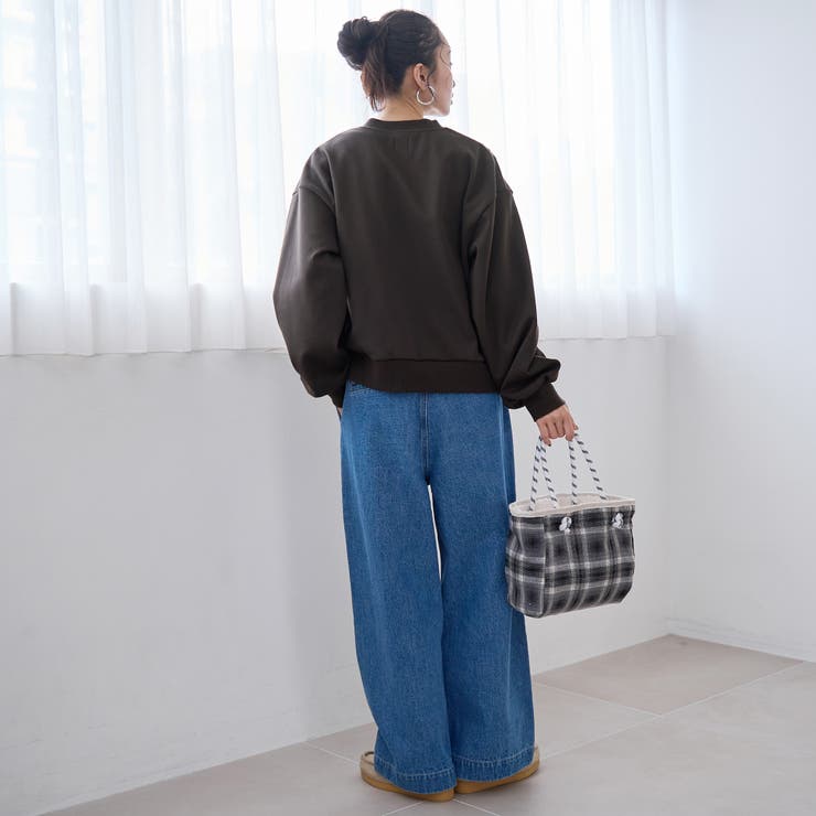 【REVERSE WARM】あったかハーフジッププルオーバー スウェット | coen【women】 | 詳細画像29 