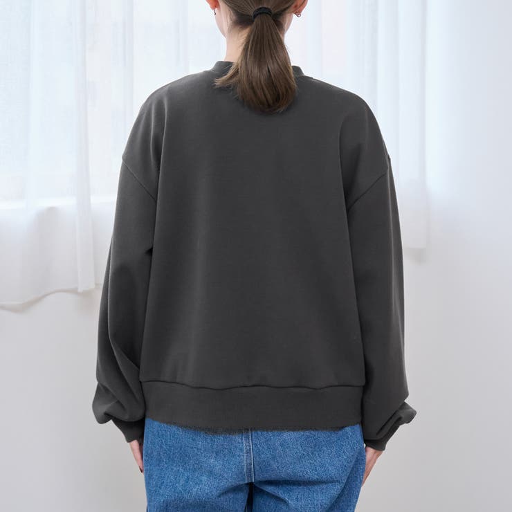 【REVERSE WARM】あったかハーフジッププルオーバー スウェット | coen【women】 | 詳細画像32 