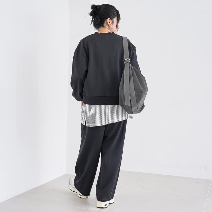 【REVERSE WARM】あったかハーフジッププルオーバー スウェット | coen【women】 | 詳細画像8 