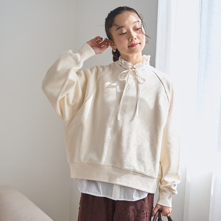 【PENNEYS（ぺニーズ）別注】ラグラン裏毛スウェット | coen【women】 | 詳細画像2 